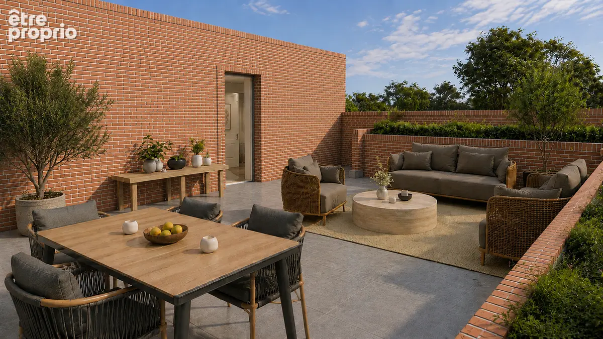 Duplex sur terrasse et solarium - photo 2