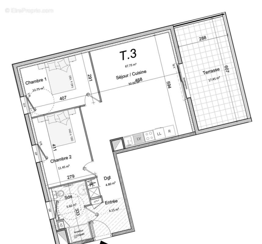 Appartement à PERROS-GUIREC