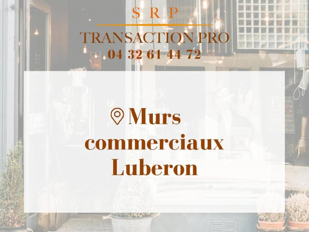 Commerce à MENERBES