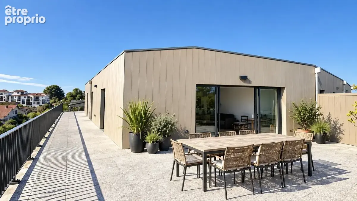 Tarnos  t4 en attique  terrasse 81 m²  aperçus océan et pyrénées - photo 11