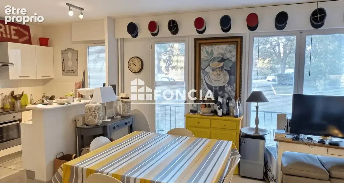 Exclusivité perpignan - grand studio de 44 m2 avec cave et parking « résidence ruscino » secteur les platanes / palais des congr - photo 3