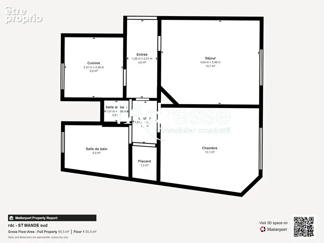 Appartement 2P // 46.5m² - ST Mandé - Idéal profession libérale - photo 14