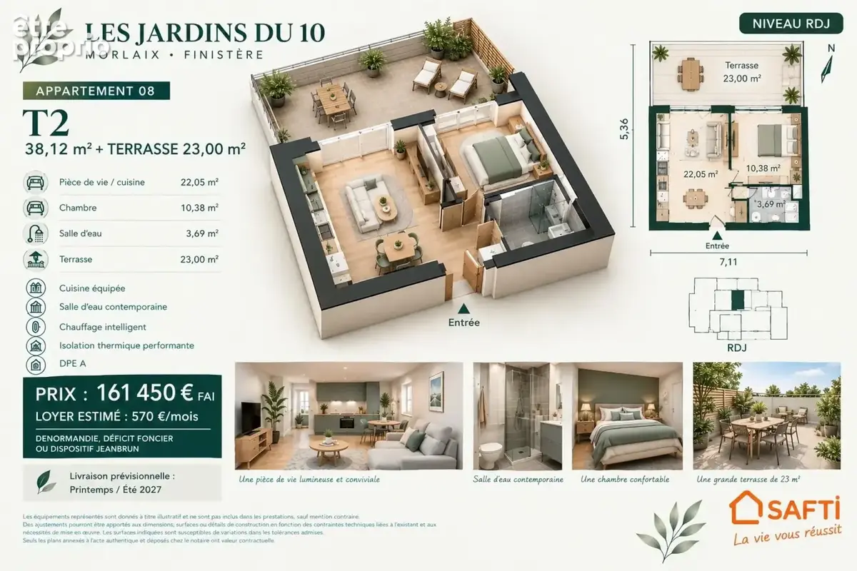 Photo 1 - Appartement à MORLAIX