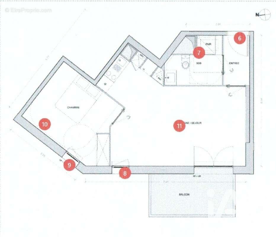 Photo 8 - Appartement à BORDEAUX