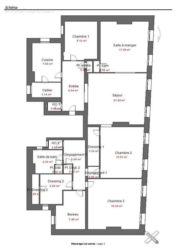 Appartement 135m² à marseille 7e arrondissement - photo 15