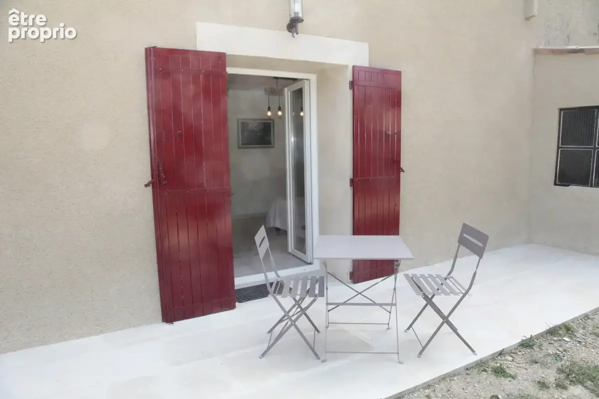 Exclusivite / rasteau, ancienne ferme restauree avec piscine, terrain 1210m2, vue degagee. - photo 21