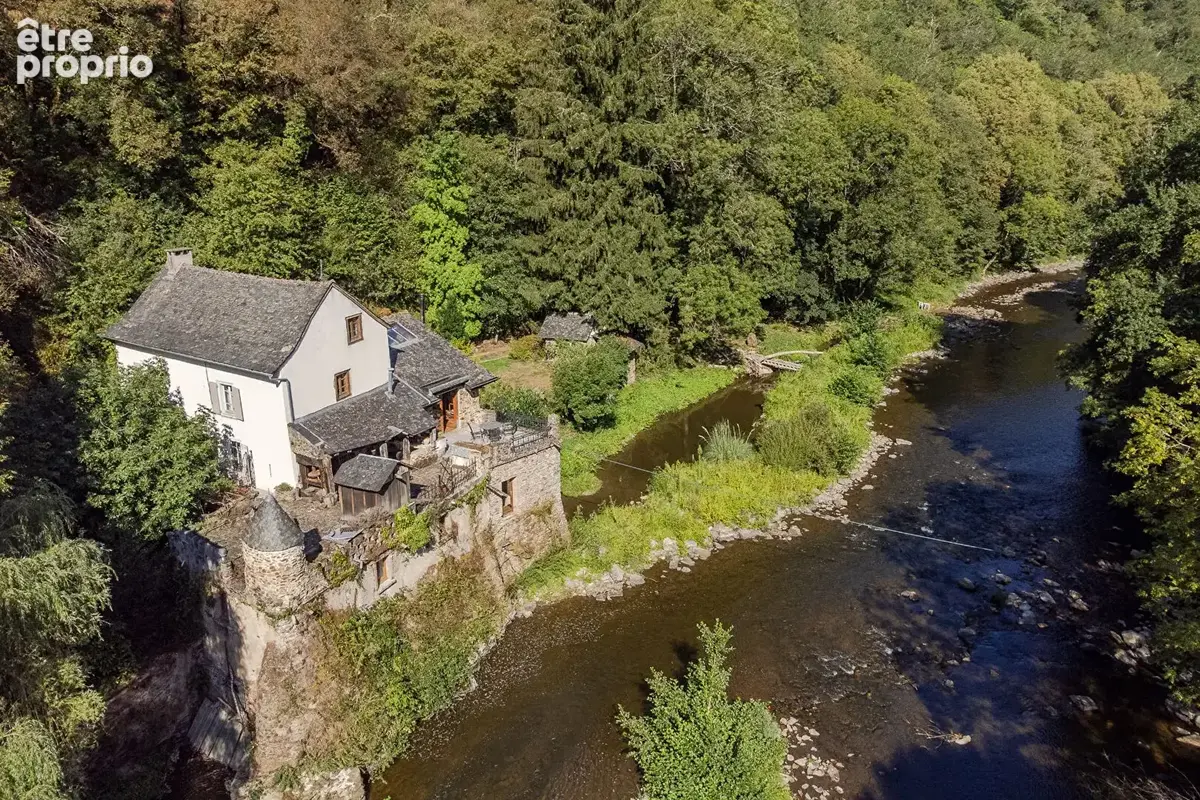 Ancien moulin au bord du Viaur -Vue magnifique sur l'eau - 185 m² habitables - photo 2