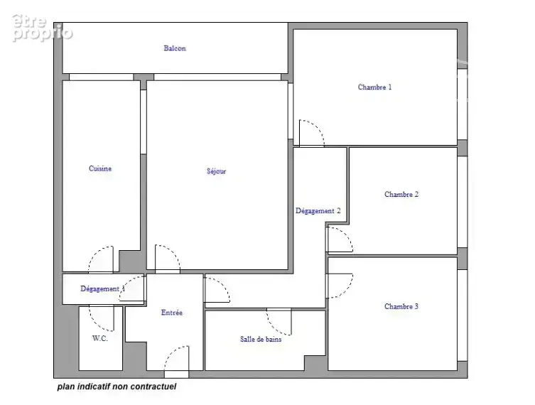 Vue panoramique pour ce T4 avec loggia dans résidence recherchée - photo 17