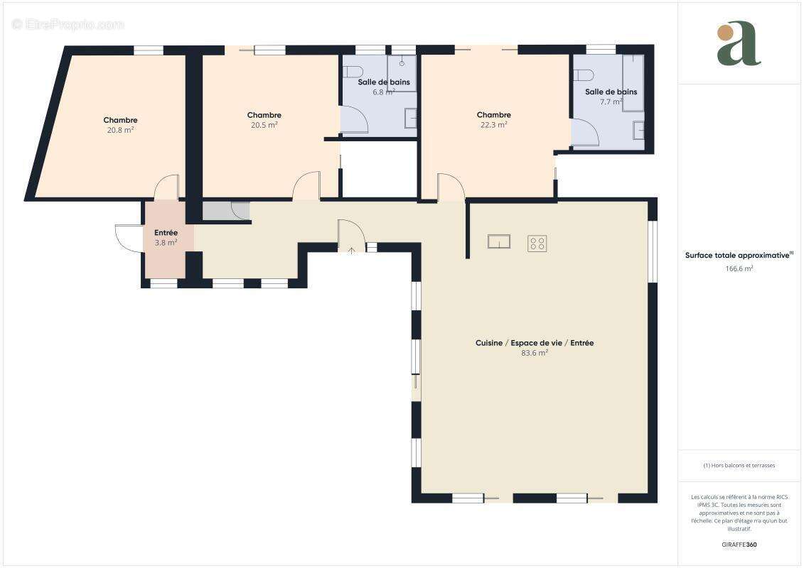 Belle villa contemporaine/vue panoramique en vente à Bagnols-en-Forêt (83600) - photo 18