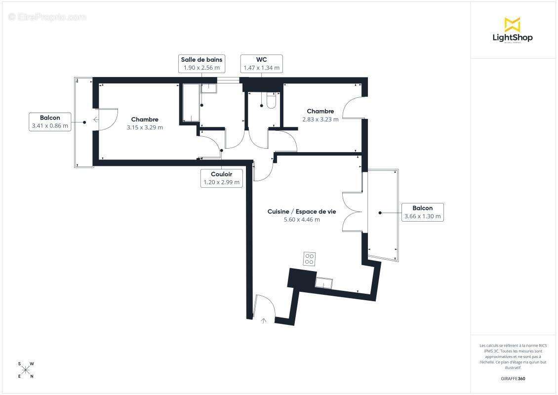 Appartement à MONTREUIL