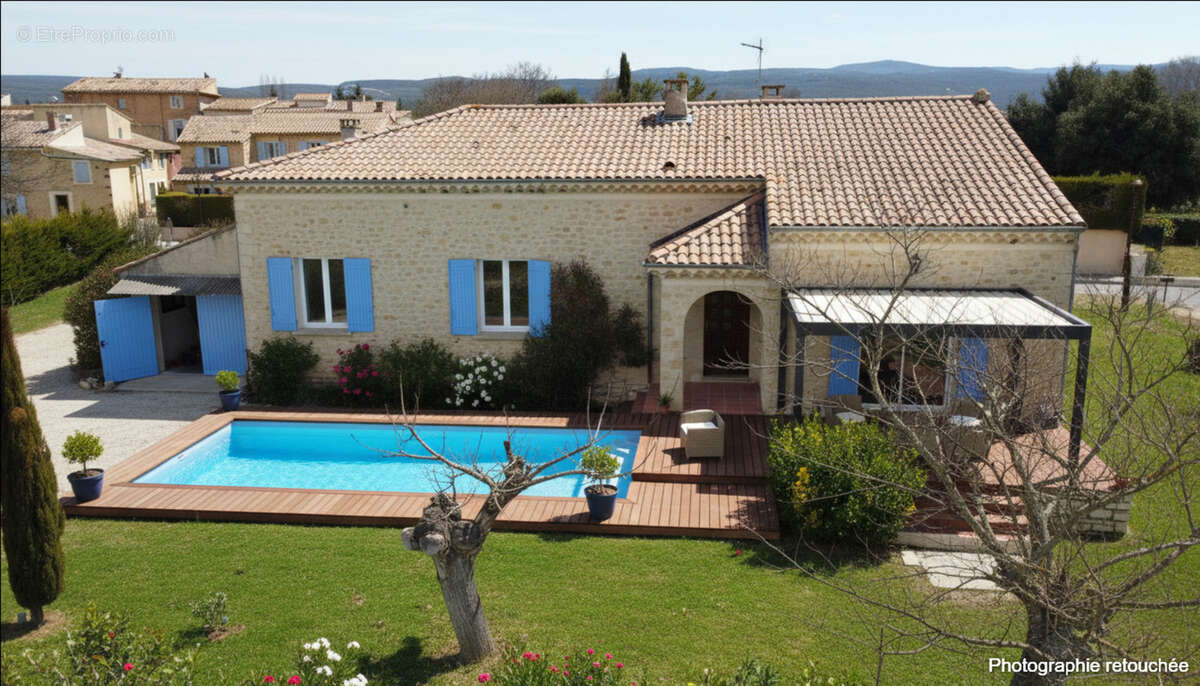 Maison familiale 125 m2 - Plain pied - vue Luberon - photo 8
