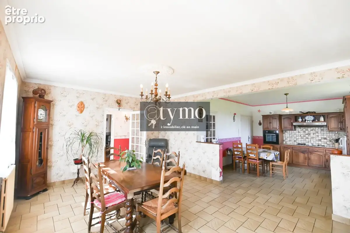 Maison sur sous-sol complet 156m2 5 chambres sur terrain de 1356m2 - photo 3
