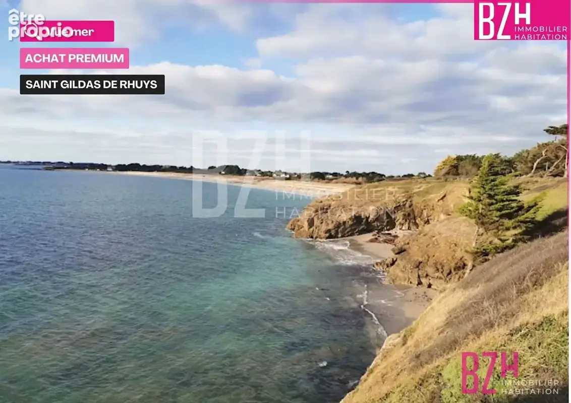 A vendre - Maison à Saint-Gildas-de-Rhuys - première ligne - vue mer -  très beau potentiel - photo 2