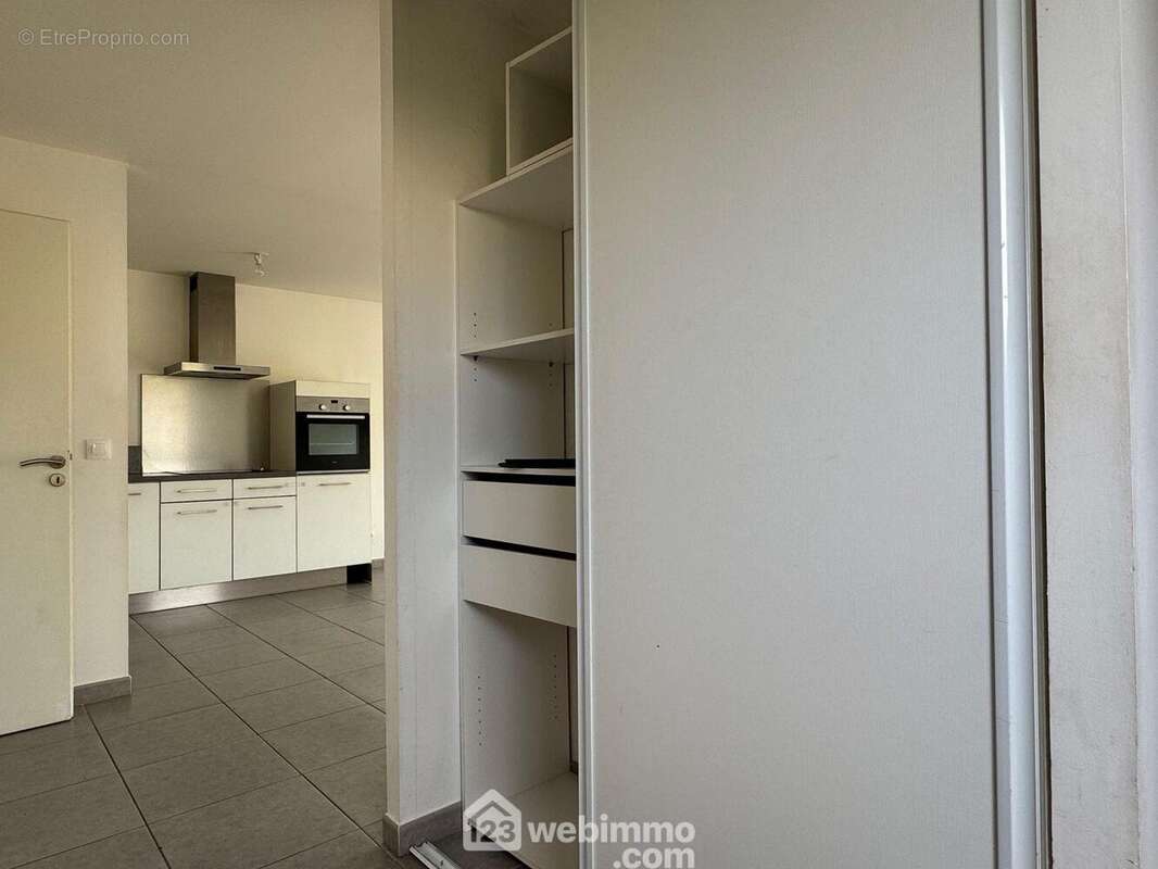 L?entrée avec placard ouvre sur : - Maison à VOUNEUIL-SOUS-BIARD