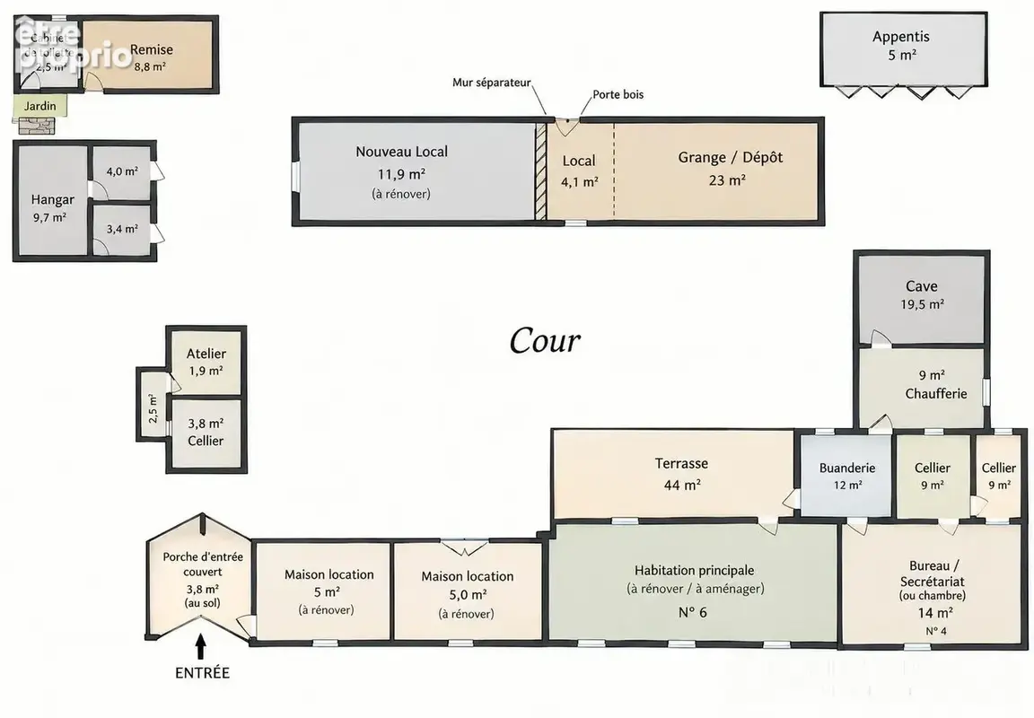 Plans de l'ensemble