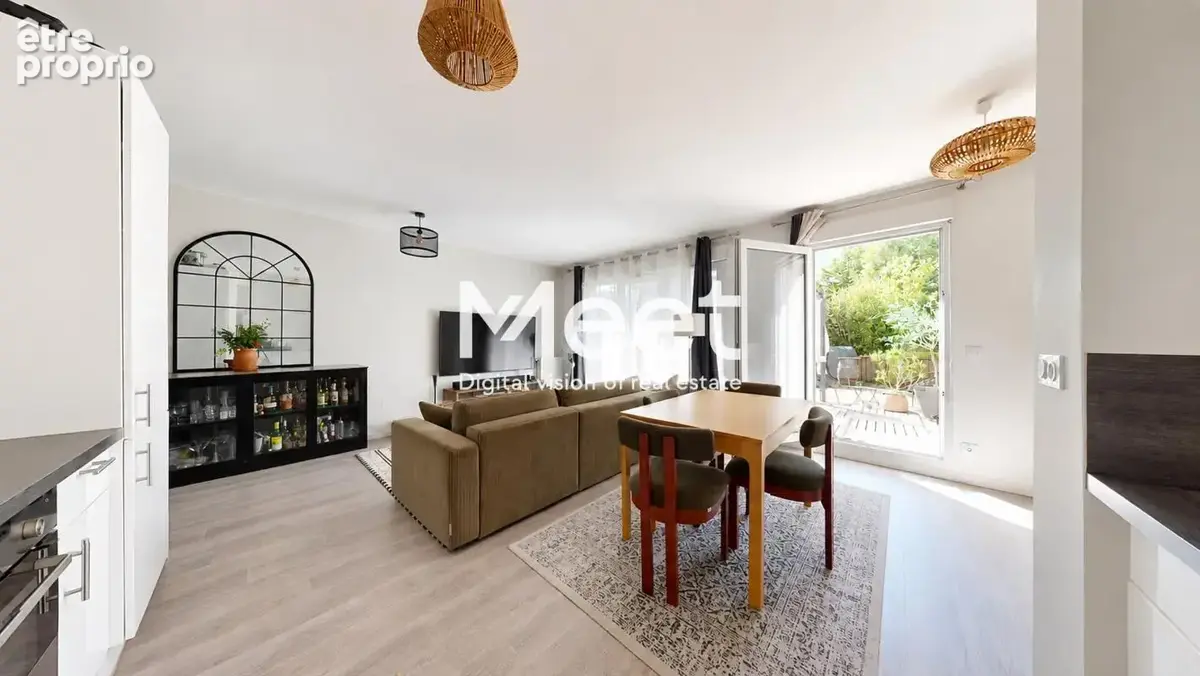 Vert-saint-denis - appartement 3pieces avec jardin - photo 6