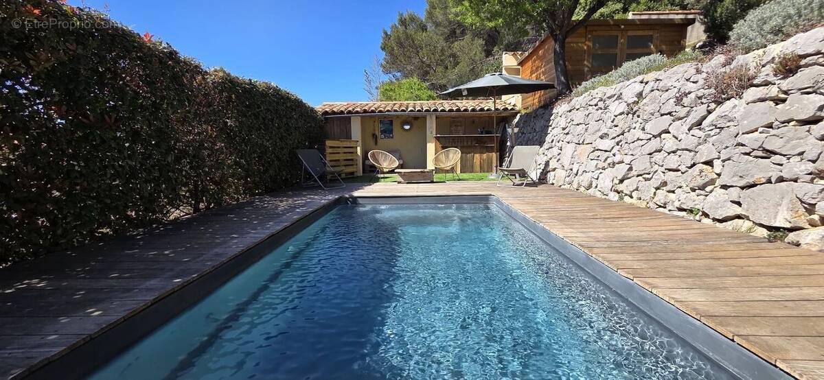 CUGES LES PINS-MAISON T4-A VENDRE-3 CHAMBRES-TERRAIN 828 - Maison à CUGES-LES-PINS