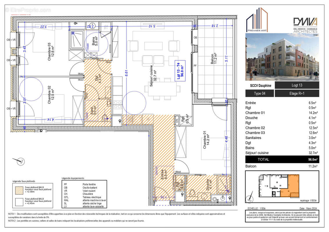 Appartement type 3 de standing avec ascenseur et parking - photo 9