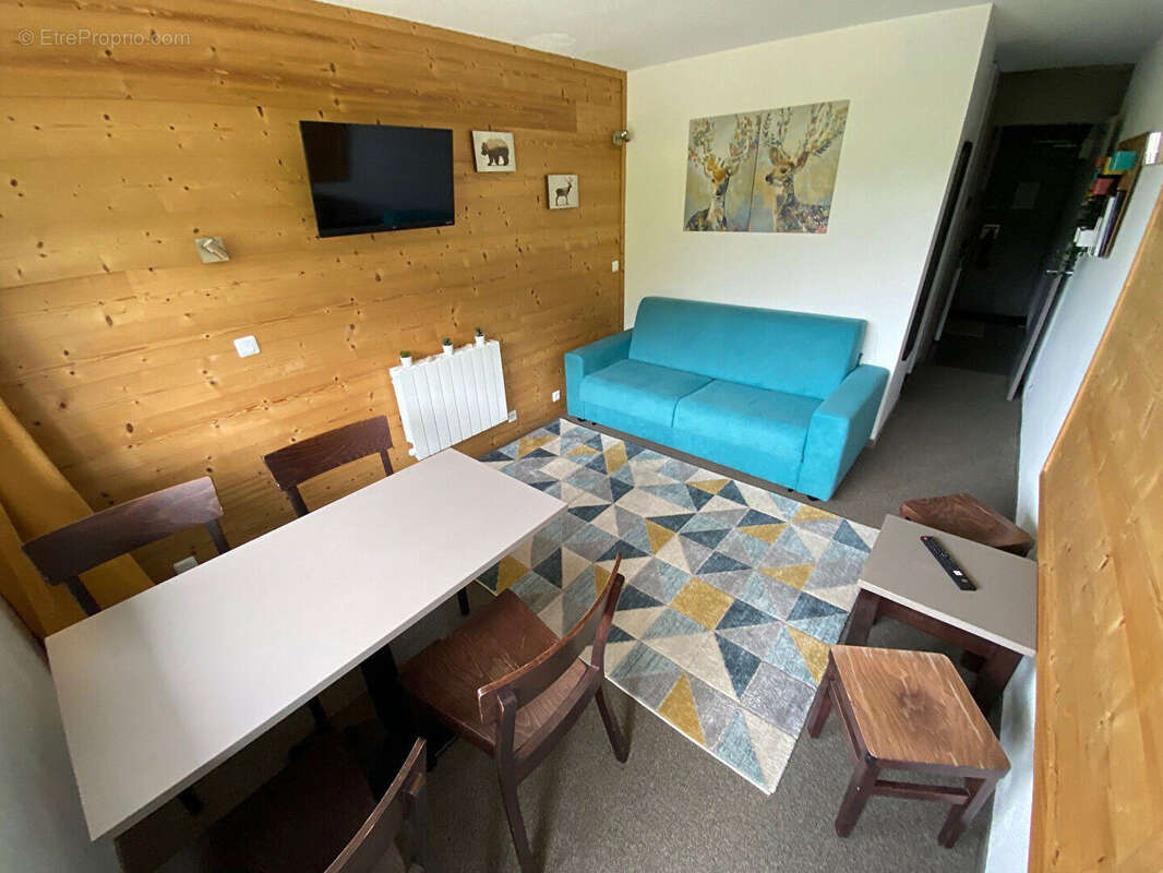 Studio vue pistes 23.12 m2 plagne aime 2000 - photo 5