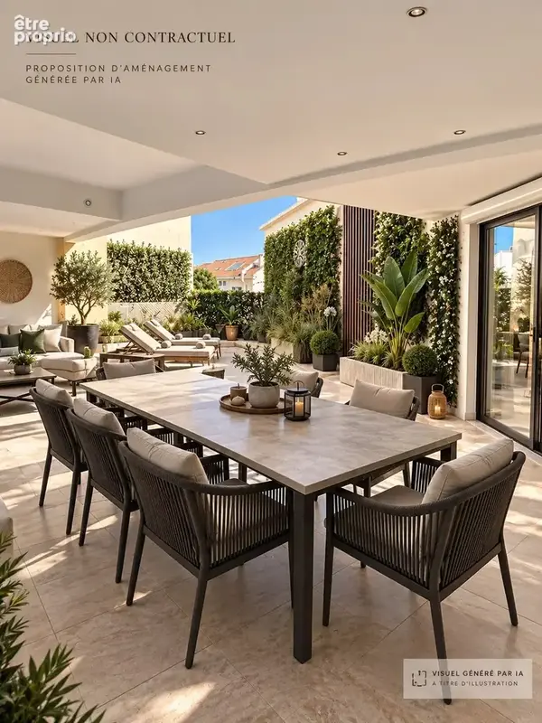Cannes- banane - ideal profession liberale- 6p grande terrasse - photo 2