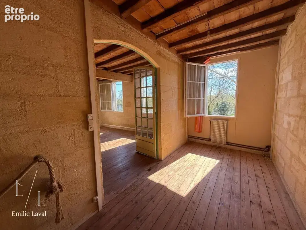 Maison en pierre au calme avec 4 chambres et vue rivière à SAINTE TERRE (33) - photo 5