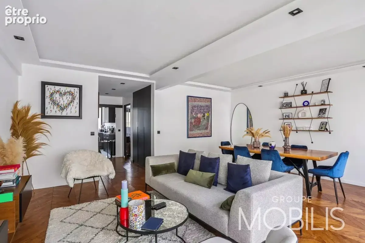75016 - faisanderie/longchamp - appartement rénové de 60,84 m2 en étage élevé, avec balcon et vues dégagées - 1 chambre - traver - photo 10