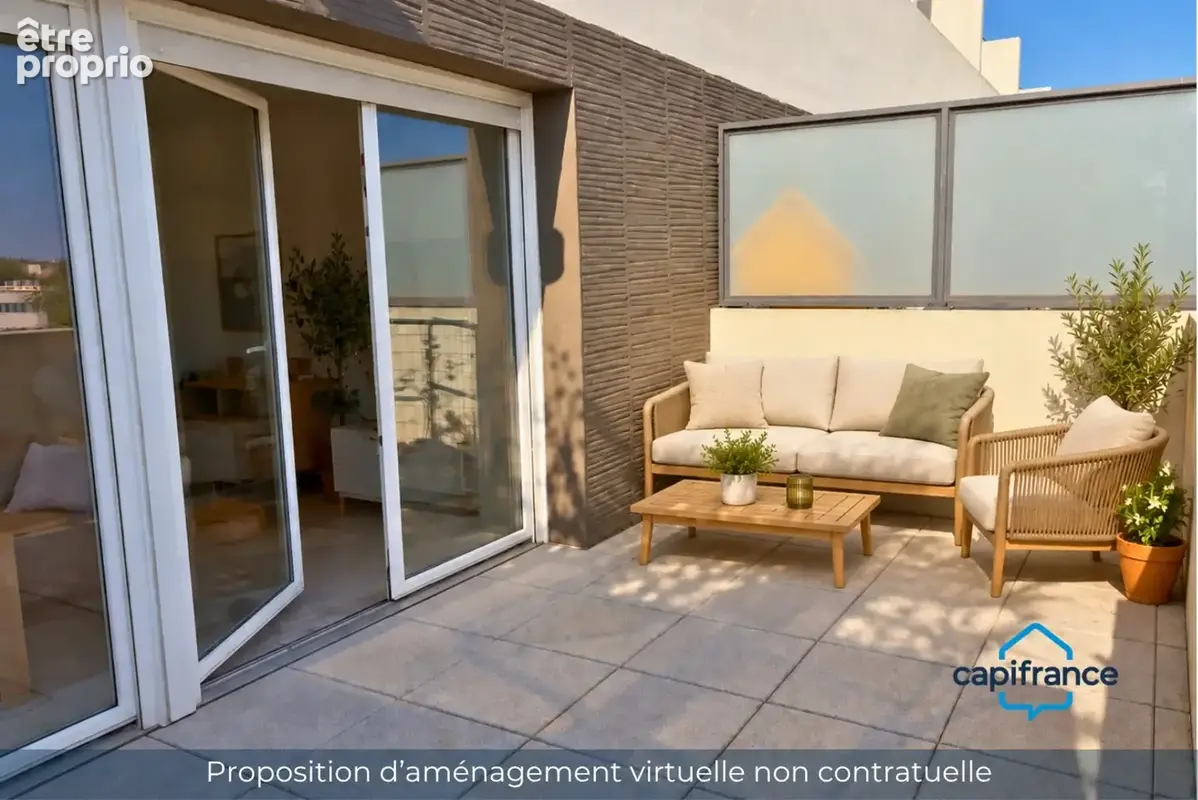 Montpellier Malbosc – T3 de 59 m² avec terrasse et parking en sous-sol - photo 2
