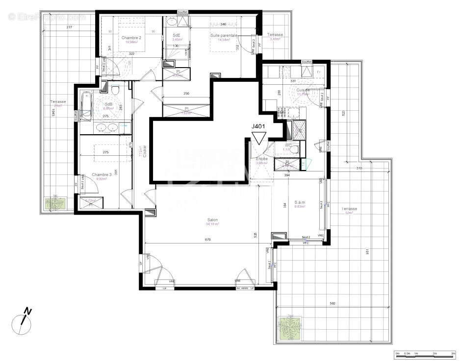 Appartement à LE CRES