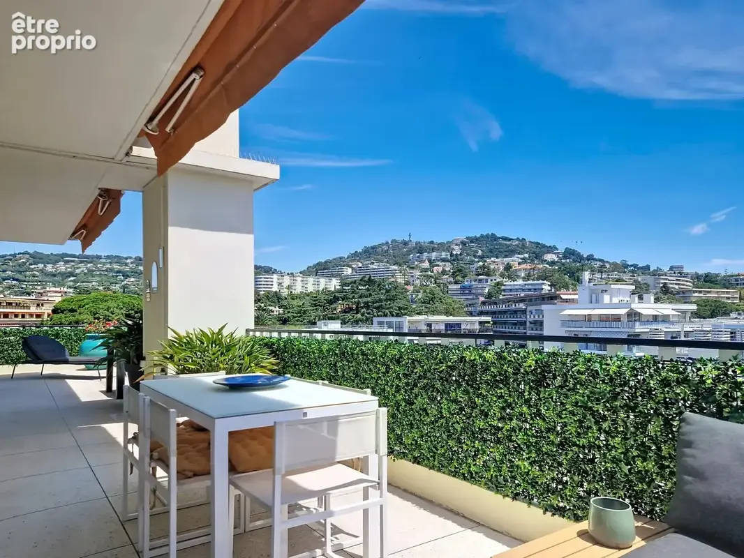 Cannes - arriere croisette - dernier etage - grande terrasse - photo 20