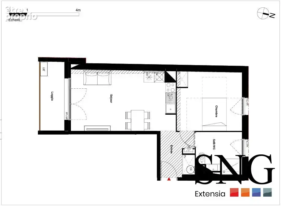 Appartement à LABARTHE-SUR-LEZE