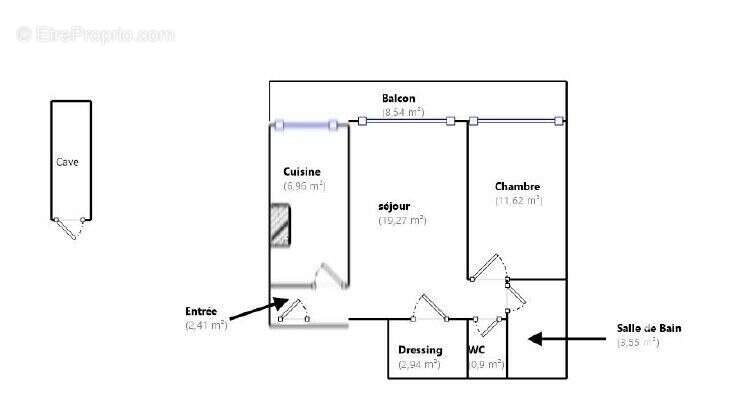 Appartement 48 m² à Soisy-Sous-Montmorency  - photo 7