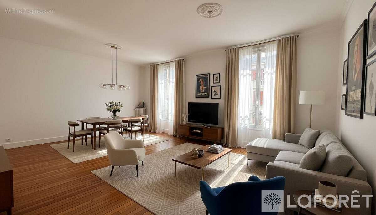 BOULOGNE NORD - Bois de Boulogne  - JB Clément-    4 pièces 88m² - photo 18
