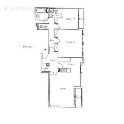 Appartement à PARIS-19E