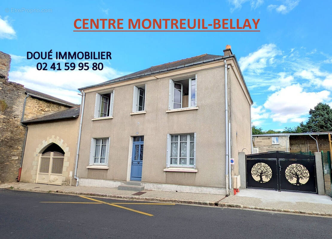 Maison à MONTREUIL-BELLAY