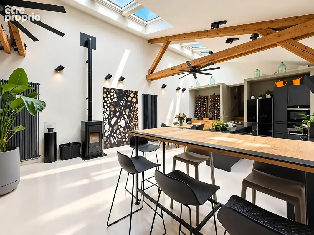Nancy - superbe loft de 180 m2 avec jardin, terrasse et jacuzzi - photo 4