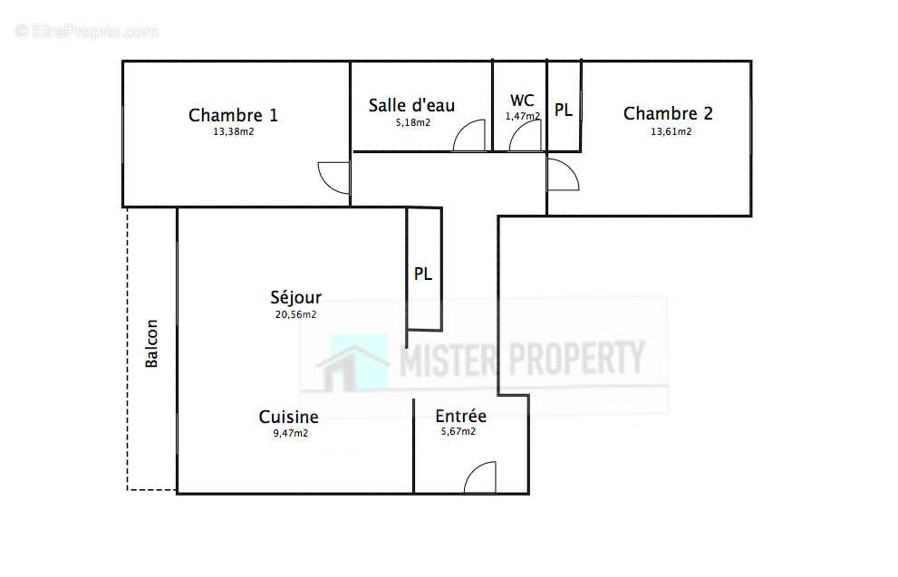 Appartement à RUEIL-MALMAISON