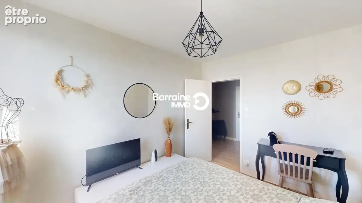 A Vendre Brest Kerichen Appartement T3 60m² 2 Chambres Ascenseur Stationnement Balcon Vue Dégagée - photo 16