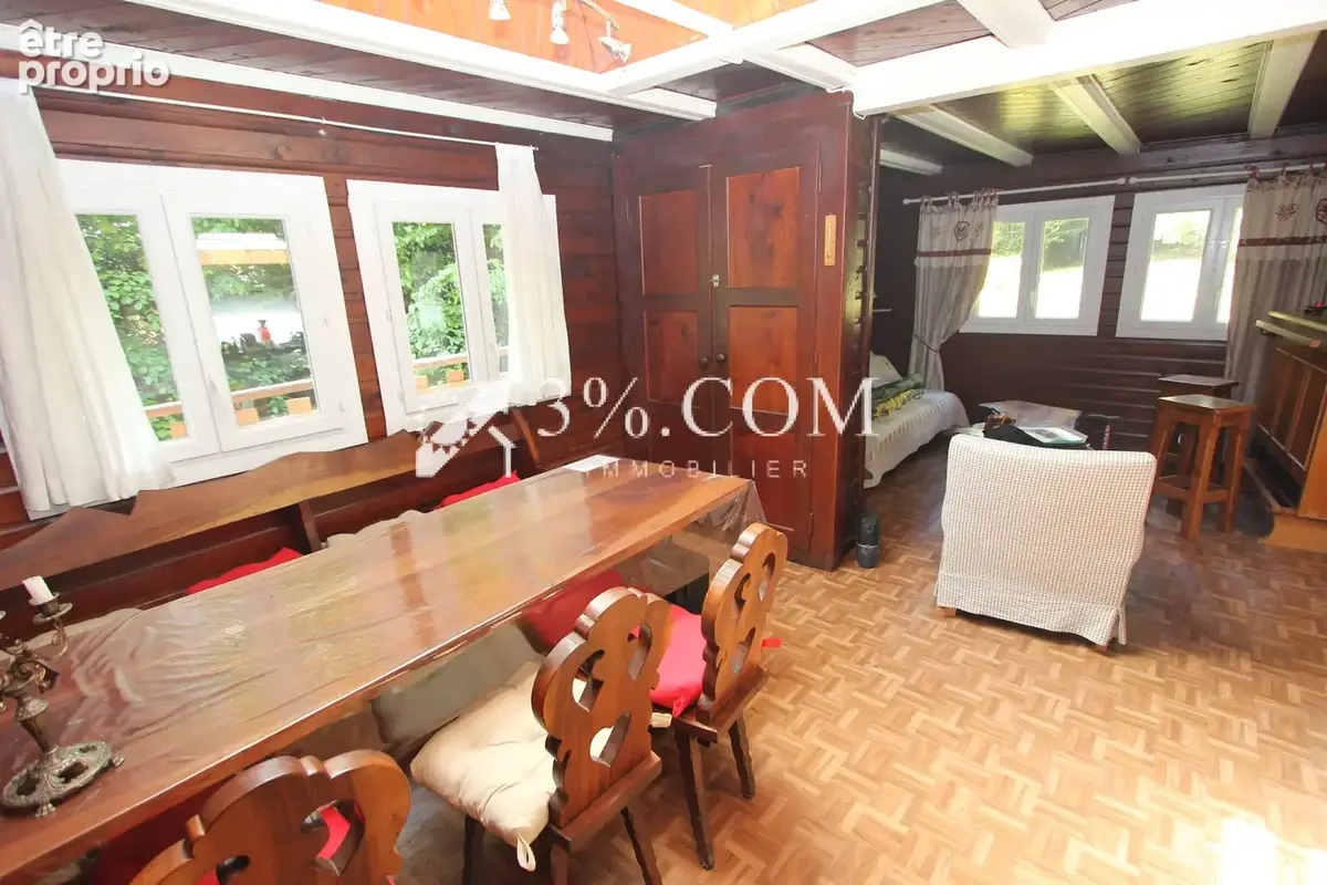 Chalet 56 m2 - 1 chambre - un ruisseau traversant - photo 6