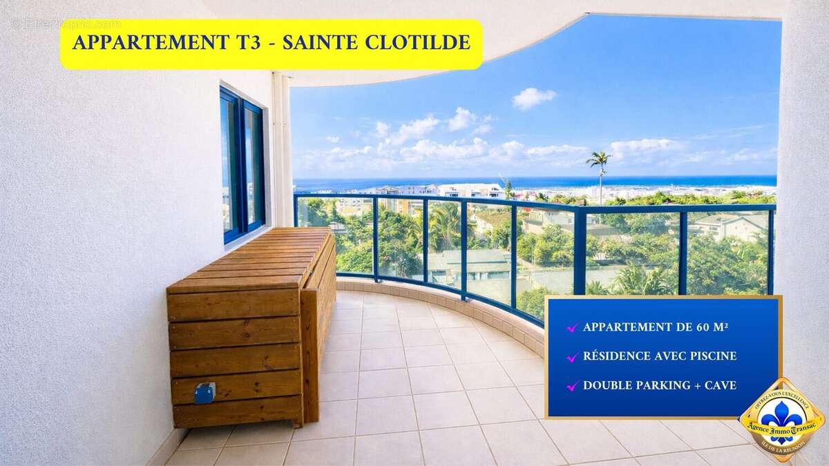 Appartement 60 m² à Saint-Denis  - photo 2