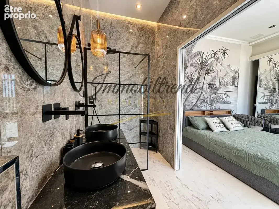 Villa de luxe contemporaine vue mer panoramique – proche monaco – terrasses et piscine - photo 11