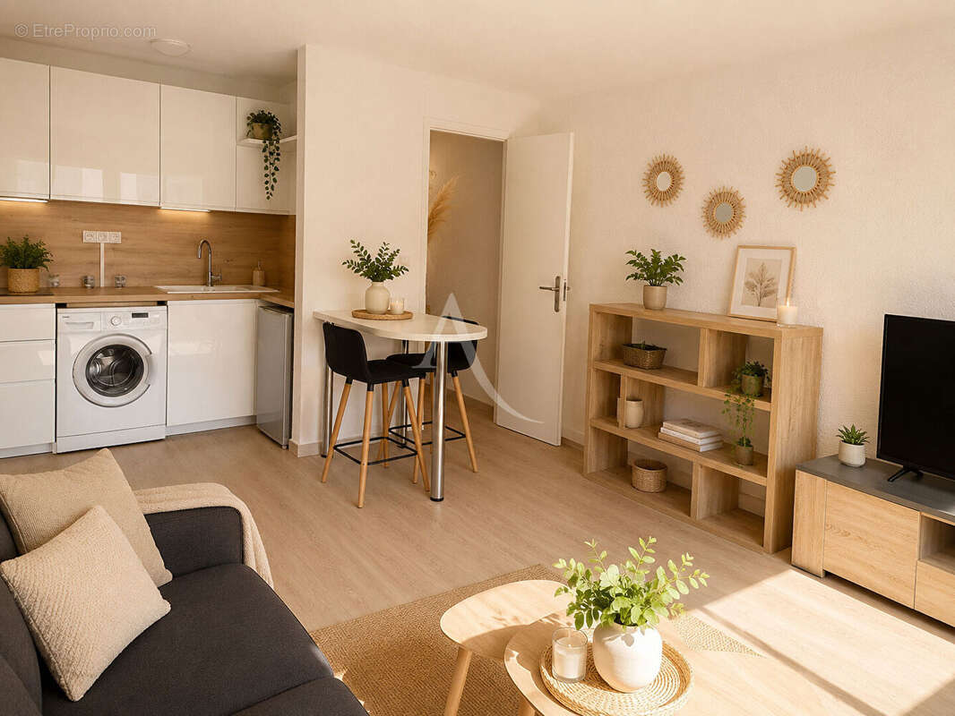 Cannes centre-ville - studio meublé vendu loué - investissement locatif - photo 4