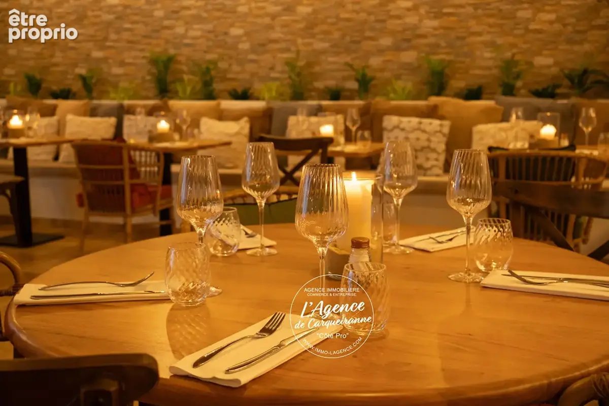 A vendre fonds de commerce restaurant 171 m2 neuf avec cuisine aux normes idealement situe entre pignans et le - photo 3