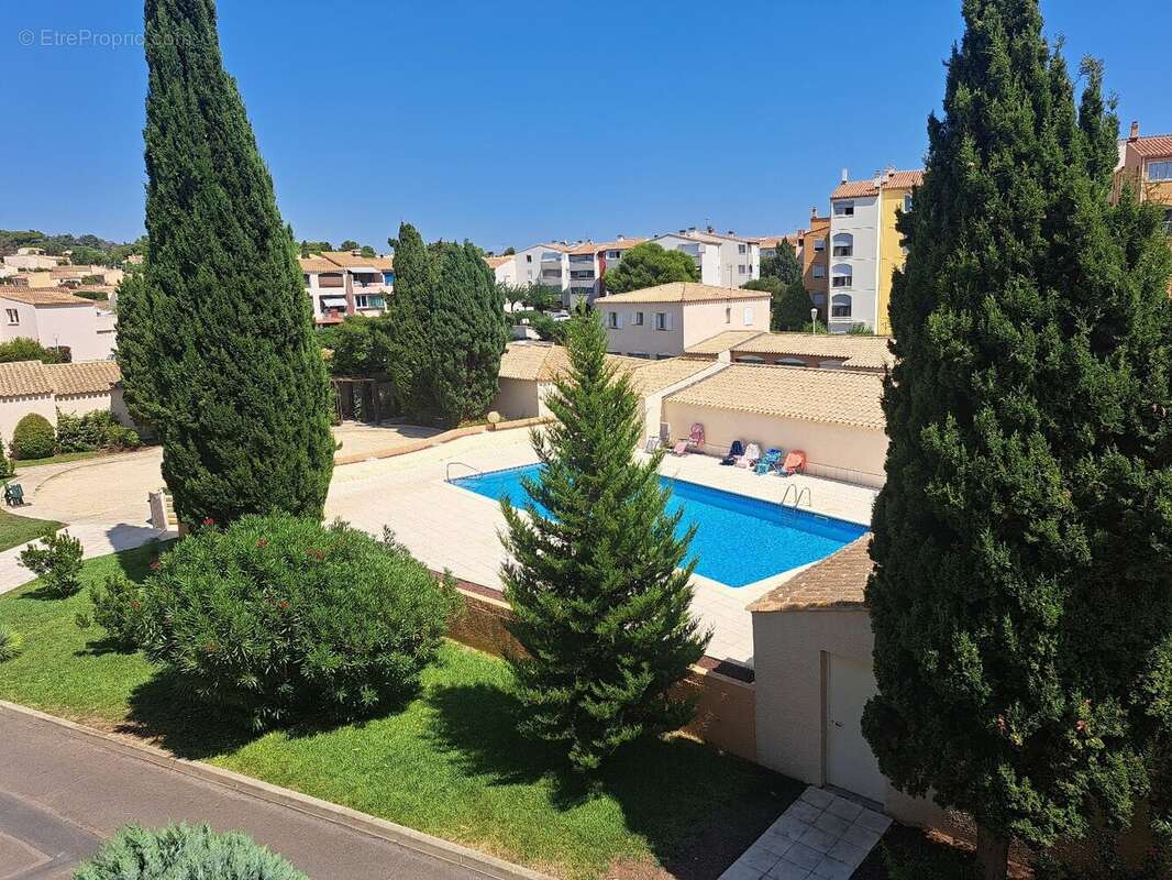 Le cap d'agde - residence de standig beau t3 avec garage ascenseur piscine - photo 10
