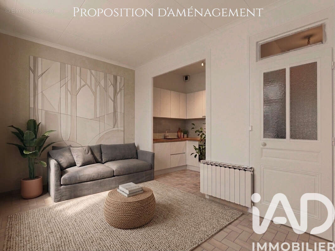 Appartement 58 m² à Villeurbanne  - photo 2