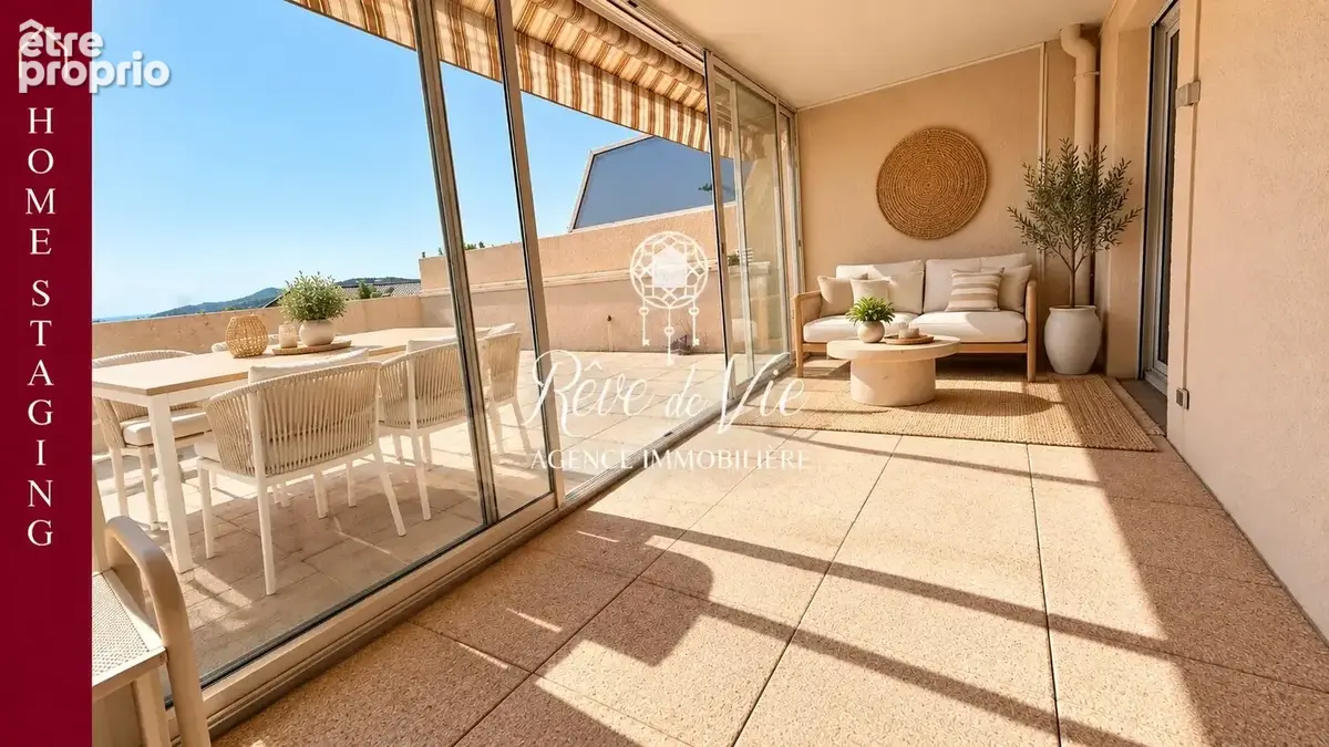 2 pièces + cabine avec grande terrasse vue mer - photo 7