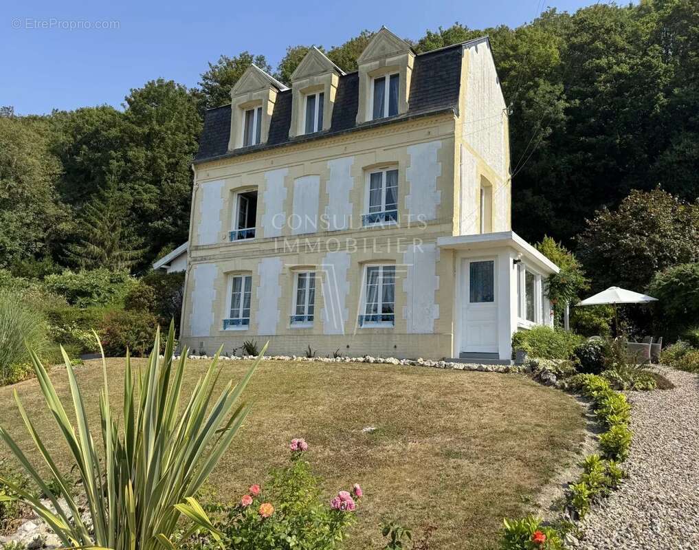 Trouville sur mer maison vue mer 3 chambres jardin - photo 15