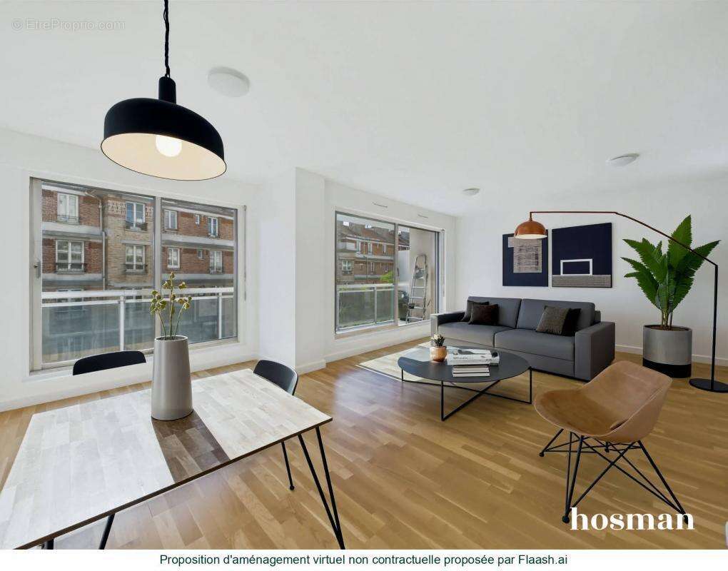 Appartement à PARIS-20E