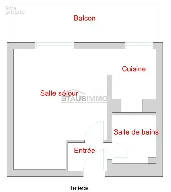 Appartement 1 pièce 24 m² à vendre à Saint-Louis (68300) - photo 7