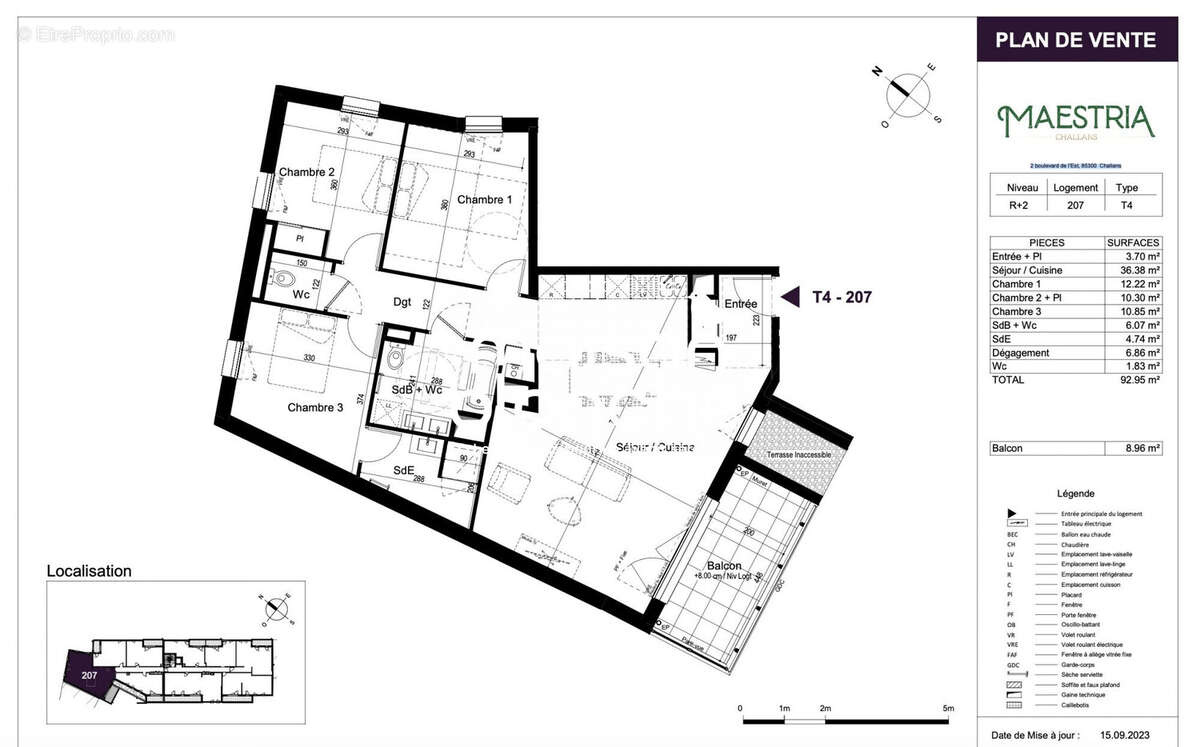 Appartement à CHALLANS