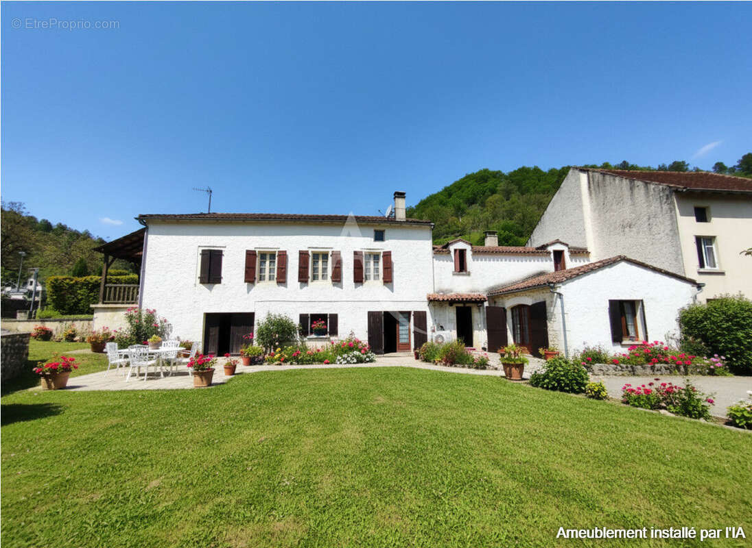 Maison en pierre 184m² + grange/gîte 58m², proche Prayssac - photo 3